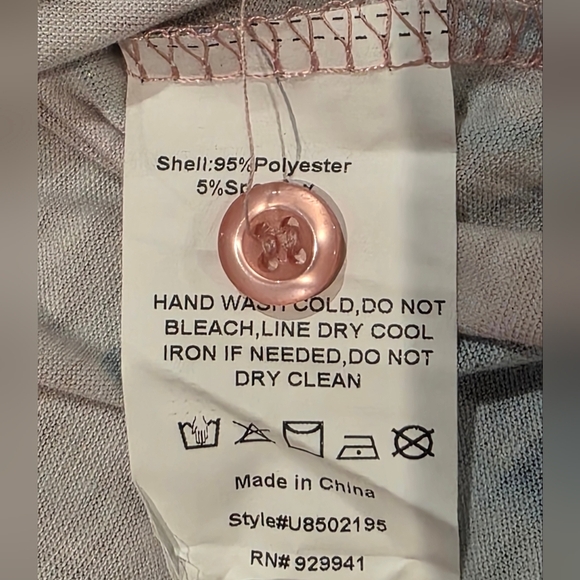 Suzanne Betro Floral Bell Sleeve Top Size Medium - Picture 6 of 6